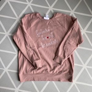 Maternity sweater shirt